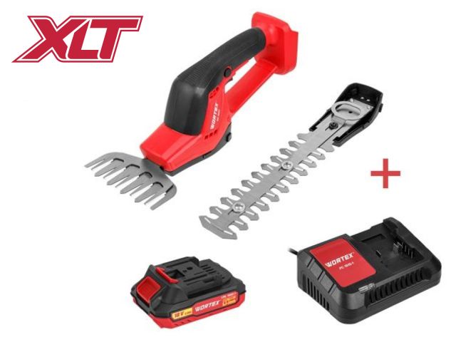 Аккум. ножницы садовые WORTEX SG 1820 в кор. + насадка-кусторез ALL1 МЕГА АКЦИЯ