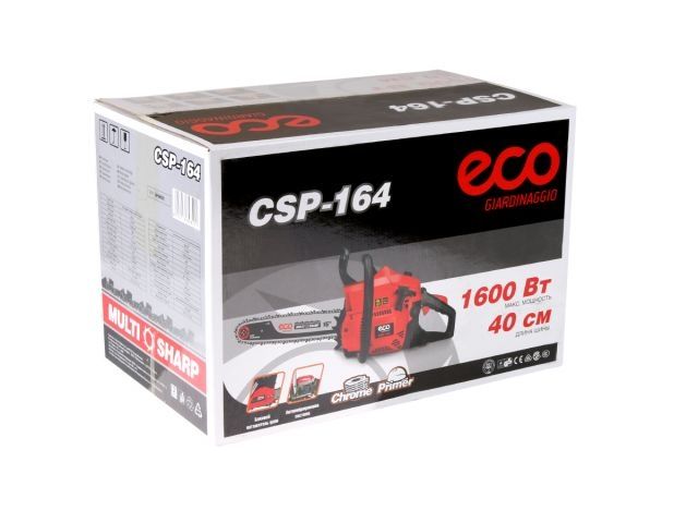Бензопила ECO CSP-164 шина 40 см (16"), 3/8" LP, 1.3 мм, 57 зв.