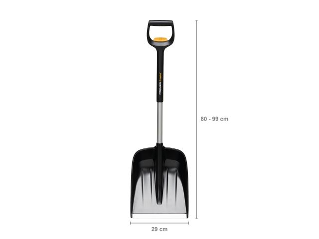 Лопата снеговая автомобильная телескопическая X-series FISKARS