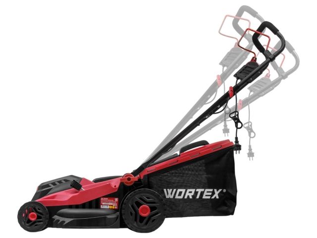 Газонокосилка электрическая WORTEX LM 3816 1600 Вт, шир.38 см