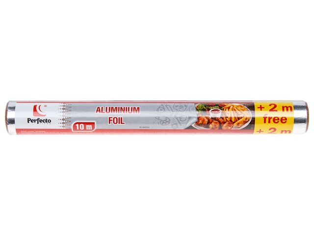 Фольга алюминиевая 10+2м х 30 см, PERFECTO LINEA