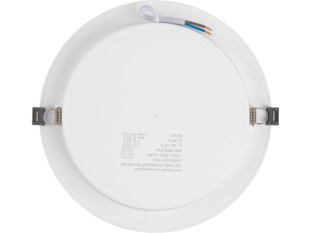 Светильник светодиодный встраиваемый круг 18 Вт 4000К, IP44 RS-R LEIDEN ELECTRIC