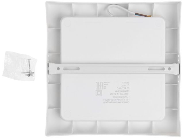 Светильник светодиодный накладной квадрат 18 Вт 4000К, IP44 SFS-S LEIDEN ELECTRIC