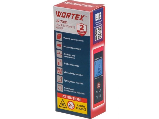 Дальномер лазерный WORTEX LR 7001 в кор.