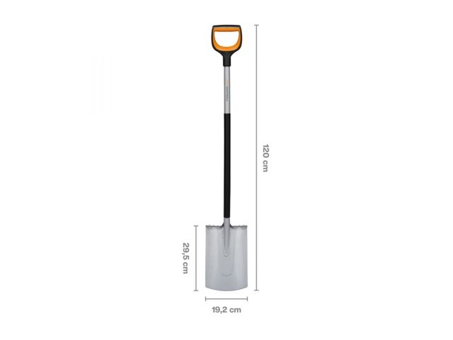 Лопата штыковая с закругленным лезвием Xact FISKARS