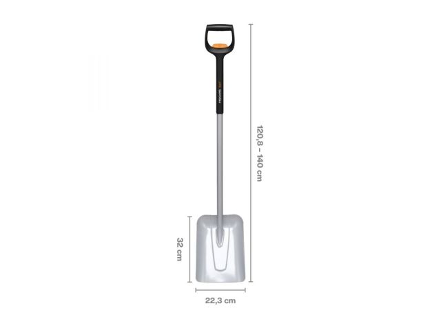 Лопата совковая телескопическая Xact FISKARS