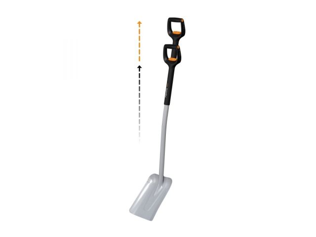 Лопата совковая телескопическая Xact FISKARS