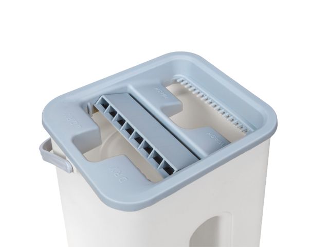 Швабра с отжимным ведром Scratch mop, бежевая, PERFECTO LINEA