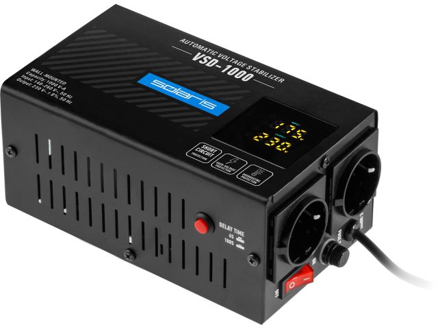 Стабилизатор напряжения Solaris VSD-1000