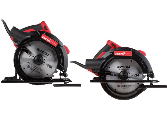 Циркулярная пила WORTEX LX CS 1915-2 в кор. 1400 Вт, 185х20х24Т