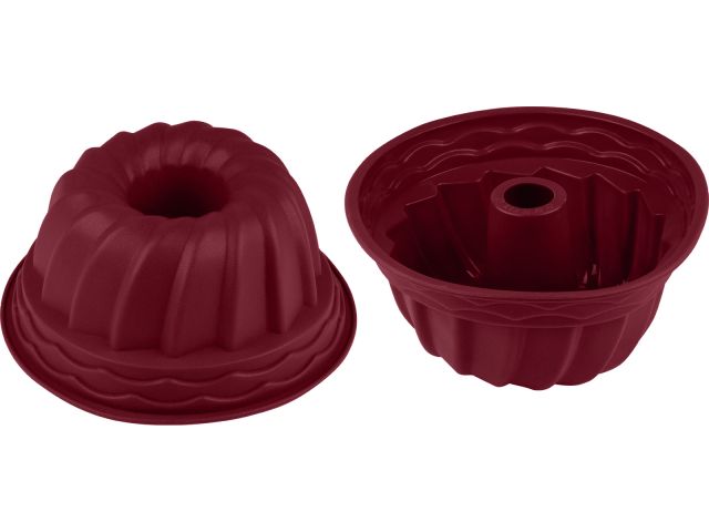 Форма для выпечки, силиконовая, кекс, 24 х 10.5 см, BURGUNDY, PERFECTO LINEA