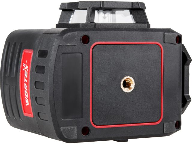 Нивелир лазерный линейный WORTEX LX LL 0330-2 (3х360°, до 25 м, +/- 0.3 мм/м, зеленый)