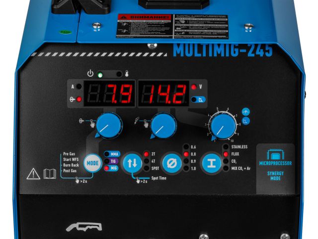 Полуавтомат сварочный Solaris MULTIMIG-245