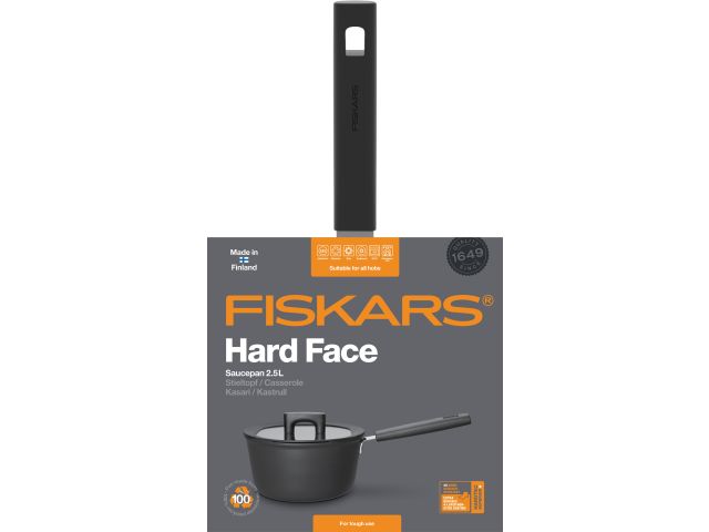 Соусник с крышкой 2,5л Hard Face FISKARS