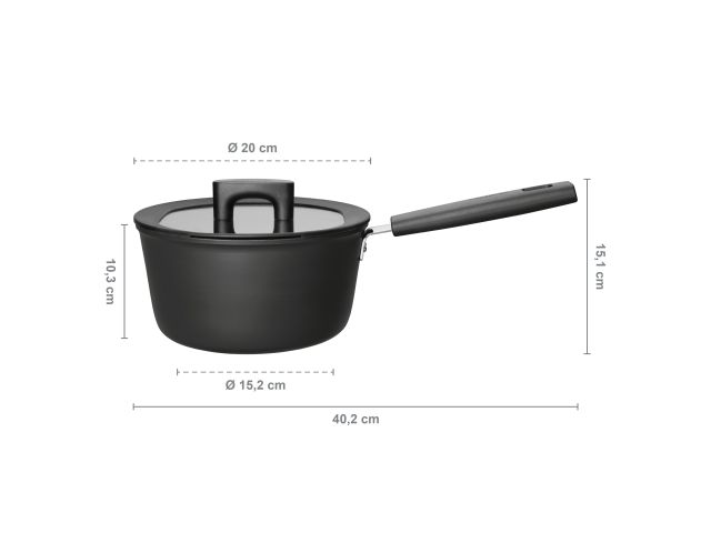 Соусник с крышкой 2,5л Hard Face FISKARS
