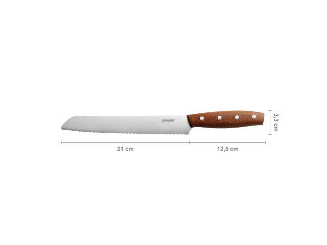 Нож для хлеба 21 см Norr Fiskars