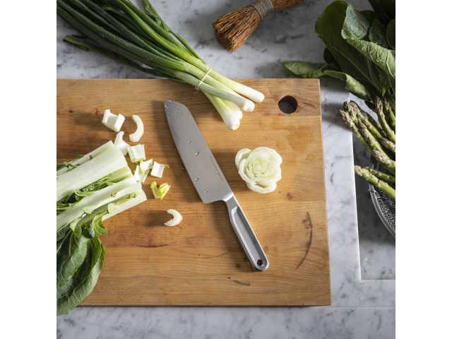 Нож сантоку 17см цельнометаллический All Steel Fiskars