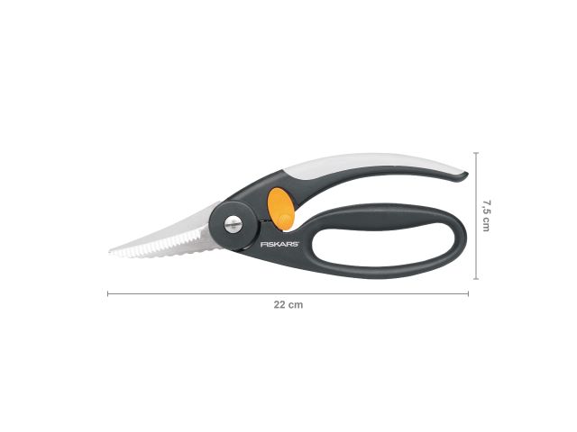 Ножницы кухонные 22 см для рыбы FF Fiskars
