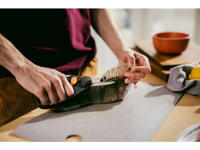 Ножницы кухонные 22 см для рыбы FF Fiskars