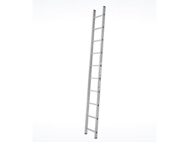 Лестница алюм. односекц. 263см 10 ступ., 3,4 кг PRO STARTUL (ST9945-10)
