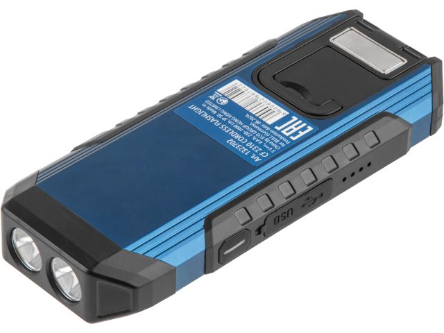 Фонарь светодиодный аккумуляторный BULL CF 2310 в кор. 230-1000 Лм, 7 режимов, магнит
