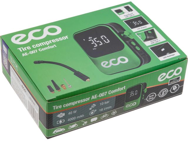Компрессор автомобильный ECO AE-007 Comfort