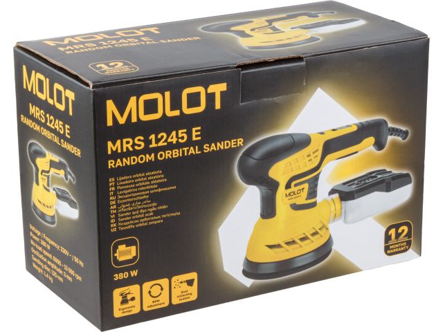 Эксцентриковая шлифмашина MOLOT MRS 1245 E