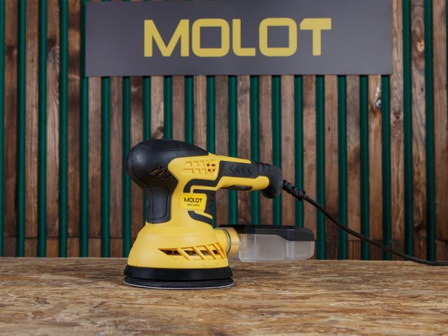 Эксцентриковая шлифмашина MOLOT MRS 1245 E