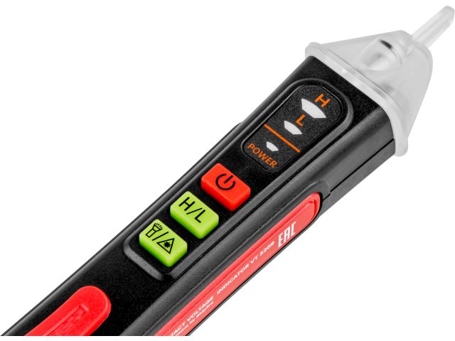 Бесконтактный индикатор напряжения WORTEX VT 2209 12-1000 В, 50/60 Гц