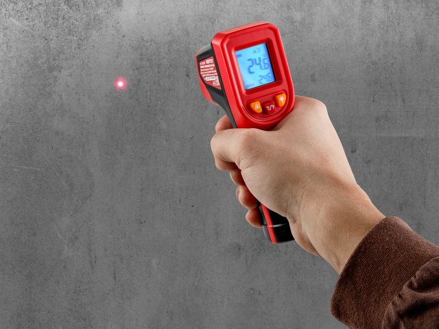 Инфракрасный термометр (пирометр) WORTEX IP 5060 -50°C...+600°C,