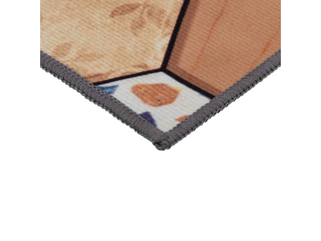 Коврик влаговпитывающий "Velur" 50*80 см "Мраморная плитка", "VORTEX"