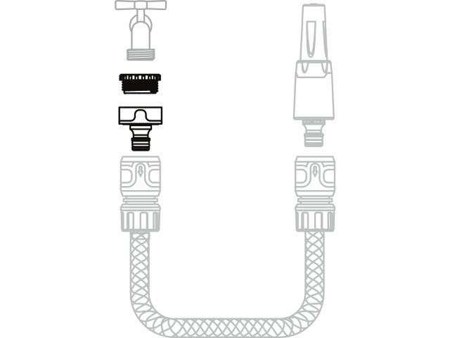 Адаптер внешний 1/2" и 3/4" STARTUL METSA (ST6013-14)
