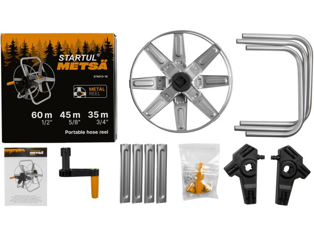 Катушка для шланга 1/2"/60м STARTUL METSA (ST6013-18)