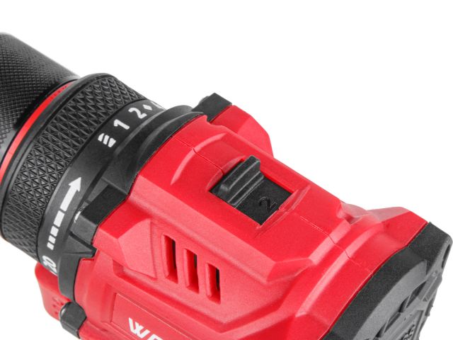 Аккумуляторная дрель-шуруповерт WORTEX LX BD 1215-1 Li 12В, 30 Нм, 1.5 Ач акб, патрон 10 мм, бесщёт.