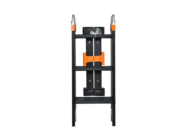 Лестница алюм. многофункц.4х4 ступ.(стрем.-229см,лестн.-465см) 13,8кг BLACK LINE STARTUL (ST9930-04)
