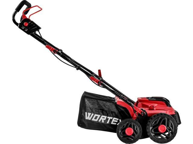 Аккум. аэратор-скарификатор WORTEX CAE 3736 ALL1 XLT SET БЕСЩЁТ.ДВИГ., 18В+18В, шир. 37 см