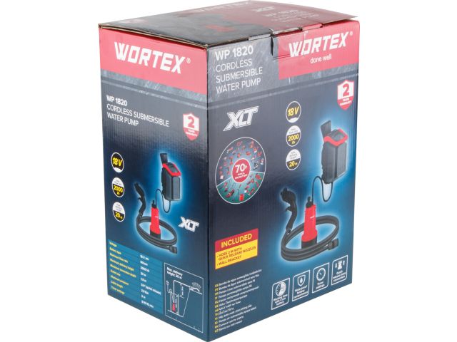 Аккум. насос погружной WORTEX WP 1820 ALL1 XLT SOLO