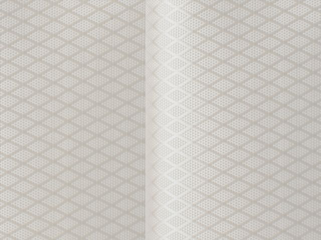 Шторка для ванной (12 колец в комплекте), 180x180 см, Harmony, жемчужно-белый, PERFECTO LINEA