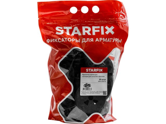 Фиксатор арматуры "Опора для сыпучих грунтов" (30 шт в дой-паке) STARFIX