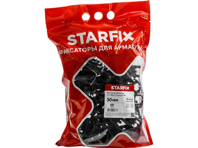 Фиксатор арматуры "Стойка/Стульчик-30" 6-18 (50 шт в дой-паке) STARFIX