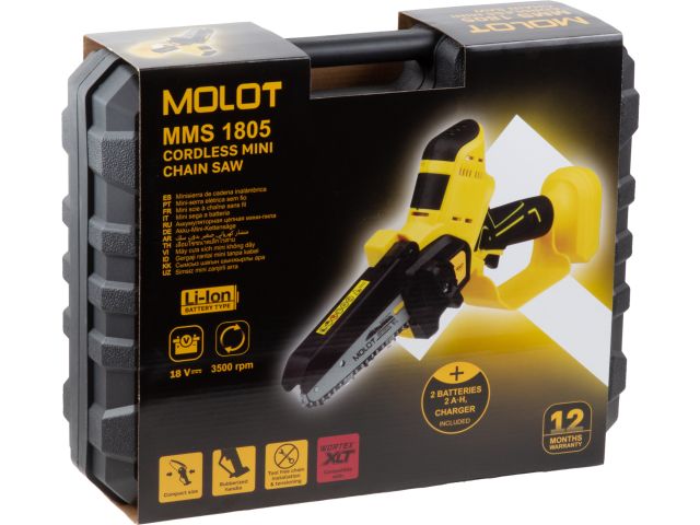 Аккум. мини-пила MOLOT MMS 1805 XLT Lite SET