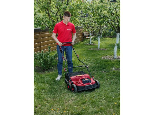Аккум. аэратор-скарификатор WORTEX CAE 3736 ALL1 XLT SOLO БЕСЩЁТ.ДВИГ., 18В+18В, шир. 37 см