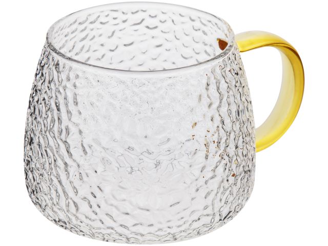 Кружка стеклянная, 450 мл, серия SYMPHONY GOLDEN, PERFECTO LINEA