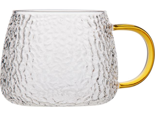 Кружка стеклянная, 450 мл, серия SYMPHONY GOLDEN, PERFECTO LINEA