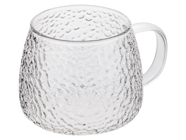 Кружка стеклянная, 450 мл, серия SYMPHONY CLEAR, PERFECTO LINEA