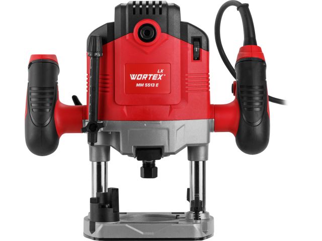 Фрезер вертикальный WORTEX LX MM 5513 E в кор. + аксессуары 1300 Вт, цанга 8 мм, 12000-28000 об/мин