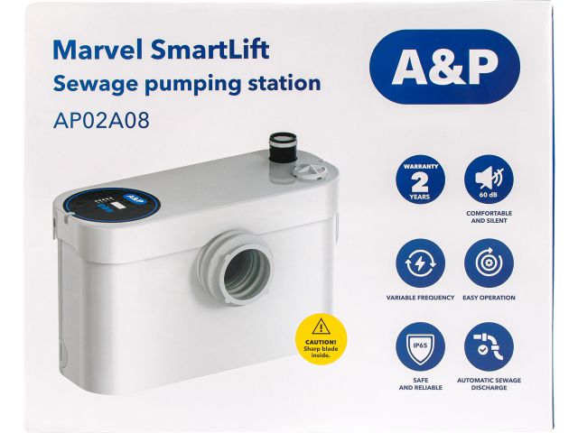 Канализационная насосная установка Marvel SmartLift, A&P