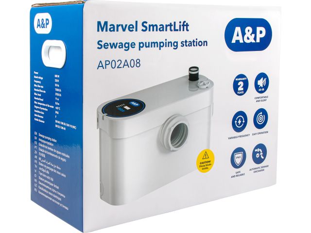 Канализационная насосная установка Marvel SmartLift, A&P