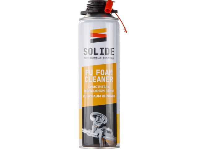 Очиститель монтажной пены SOLIDE (500 мл)