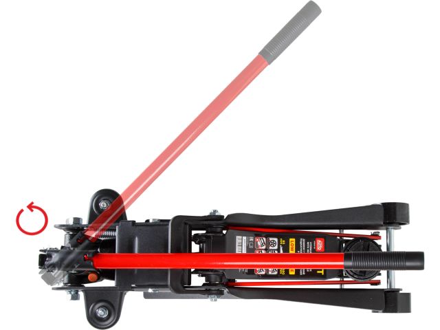 Домкрат подкатной 2,5т h85-380 STARTUL AUTO (ST8014-08)
